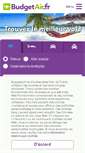 Mobile Screenshot of budgetair.fr